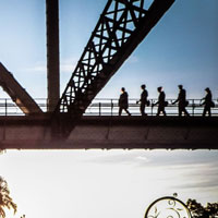 Laurent Schmitt - Harbour Bridge sunset