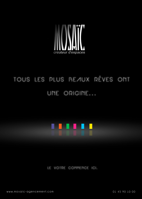 Outside back cover - L'Entrefilet magazine - January 2012