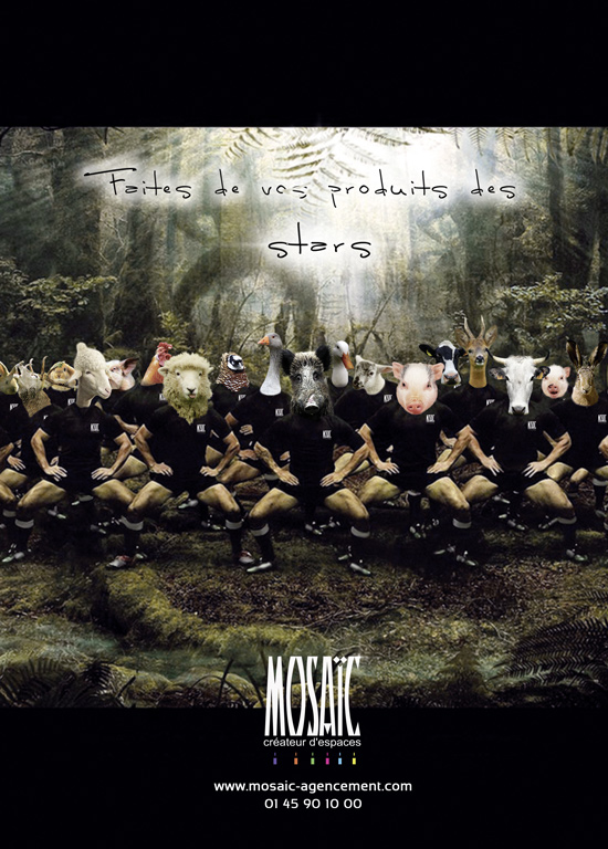 Outside back cover - L'Entrefilet magazine - October 2011